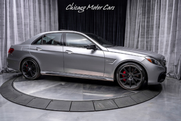 Used 2015 Mercedes-Benz E63 AMG S 4 Matic Sedan MSRP $113k+ PLATINUM WHITE LEATHER INTERIOR! for sale Sold at Chicago Motor Cars in West Chicago IL 60185 6