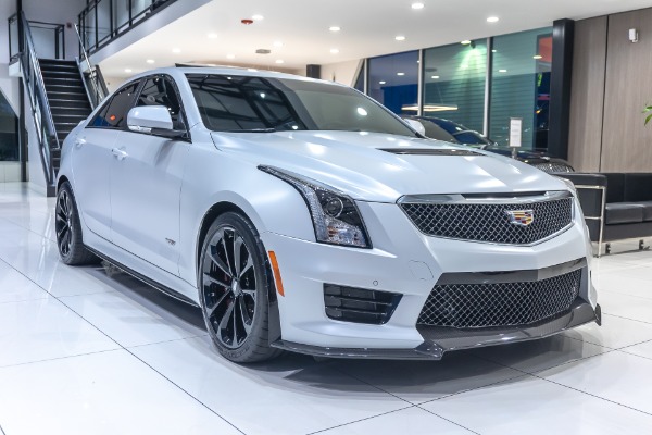 Used 2016 Cadillac ATS-V Sedan **#21 OF 102 CRYSTAL WHITE FROST EDITION** for sale Sold at Chicago Motor Cars in West Chicago IL 60185 5
