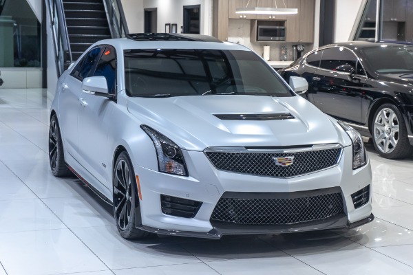 Used 2016 Cadillac ATS-V Sedan **#21 OF 102 CRYSTAL WHITE FROST EDITION** for sale Sold at Chicago Motor Cars in West Chicago IL 60185 6