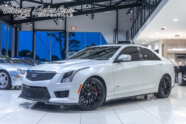 Used 2016 Cadillac ATS-V Sedan **#21 OF 102 CRYSTAL WHITE FROST EDITION** for sale Sold at Chicago Motor Cars in West Chicago IL 60185 1