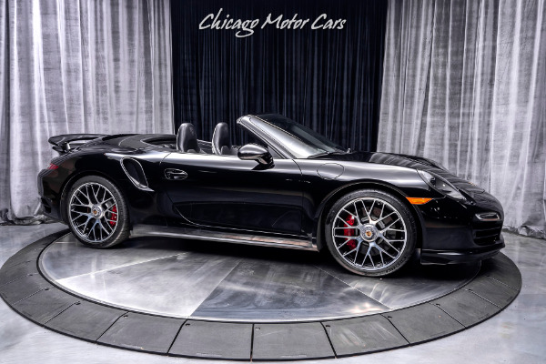 Used 2014 Porsche 911 Turbo Convertible MSRP $178k+ for sale Sold at Chicago Motor Cars in West Chicago IL 60185 6