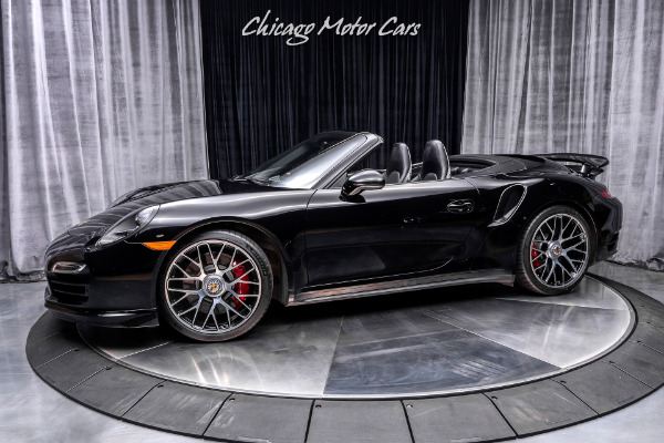 Used 2014 Porsche 911 Turbo Convertible MSRP $178k+ for sale Sold at Chicago Motor Cars in West Chicago IL 60185 1