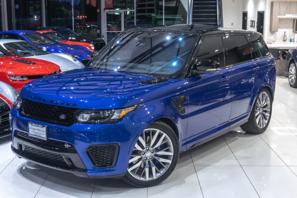 Used 2016 Land Rover Range Rover Sport SVR Supercharged SUV MERIDIAN SOUND SYSTEM! DRIVER ASSISTANCE PACKAGE! for sale Sold at Chicago Motor Cars in West Chicago IL 60185 2