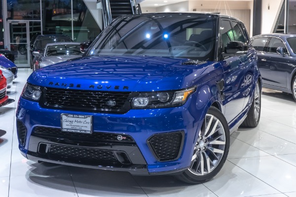 Used 2016 Land Rover Range Rover Sport SVR Supercharged SUV MERIDIAN SOUND SYSTEM! DRIVER ASSISTANCE PACKAGE! for sale Sold at Chicago Motor Cars in West Chicago IL 60185 3
