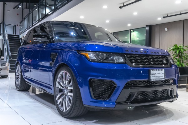 Used 2016 Land Rover Range Rover Sport SVR Supercharged SUV MERIDIAN SOUND SYSTEM! DRIVER ASSISTANCE PACKAGE! for sale Sold at Chicago Motor Cars in West Chicago IL 60185 5