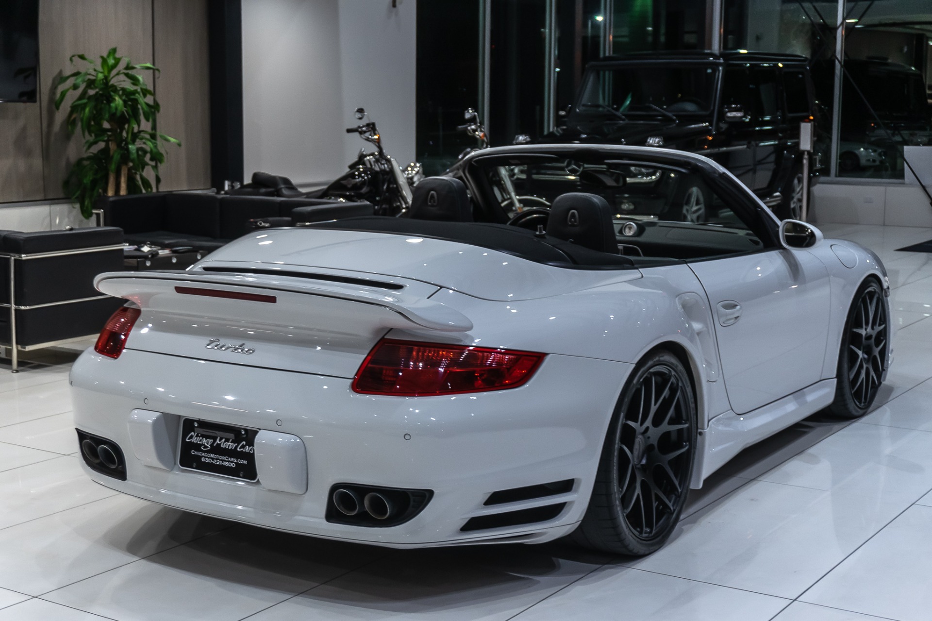 Yellow Porsche 911 Turbo Convertible with 6-Speed Manual