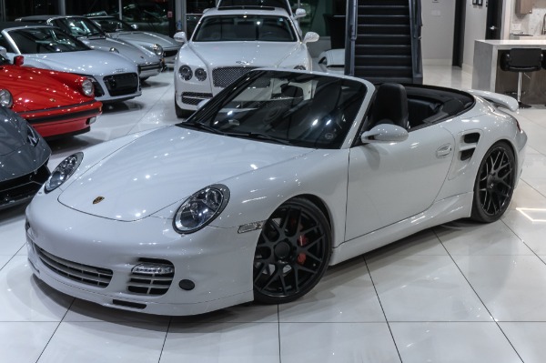 Used 2008 Porsche 911 Turbo Convertible 6-Speed MSRP $155K+ for sale Sold at Chicago Motor Cars in West Chicago IL 60185 3