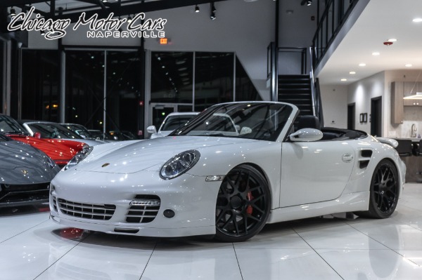 Used 2008 Porsche 911 Turbo Convertible 6-Speed MSRP $155K+ for sale Sold at Chicago Motor Cars in West Chicago IL 60185 1