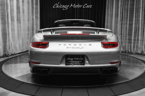 Used 2017 Porsche 911 Turbo S Cabriolet! MSRP $208,185+ Only 10k MIles! Front Lifter! Loaded! for sale Sold at Chicago Motor Cars in West Chicago IL 60185 4