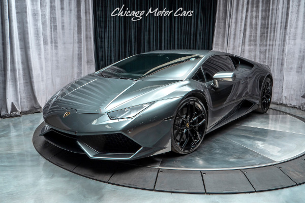 Used 2015 Lamborghini Huracan LP610-4 Coupe MSRP $284K+ for sale Sold at Chicago Motor Cars in West Chicago IL 60185 2