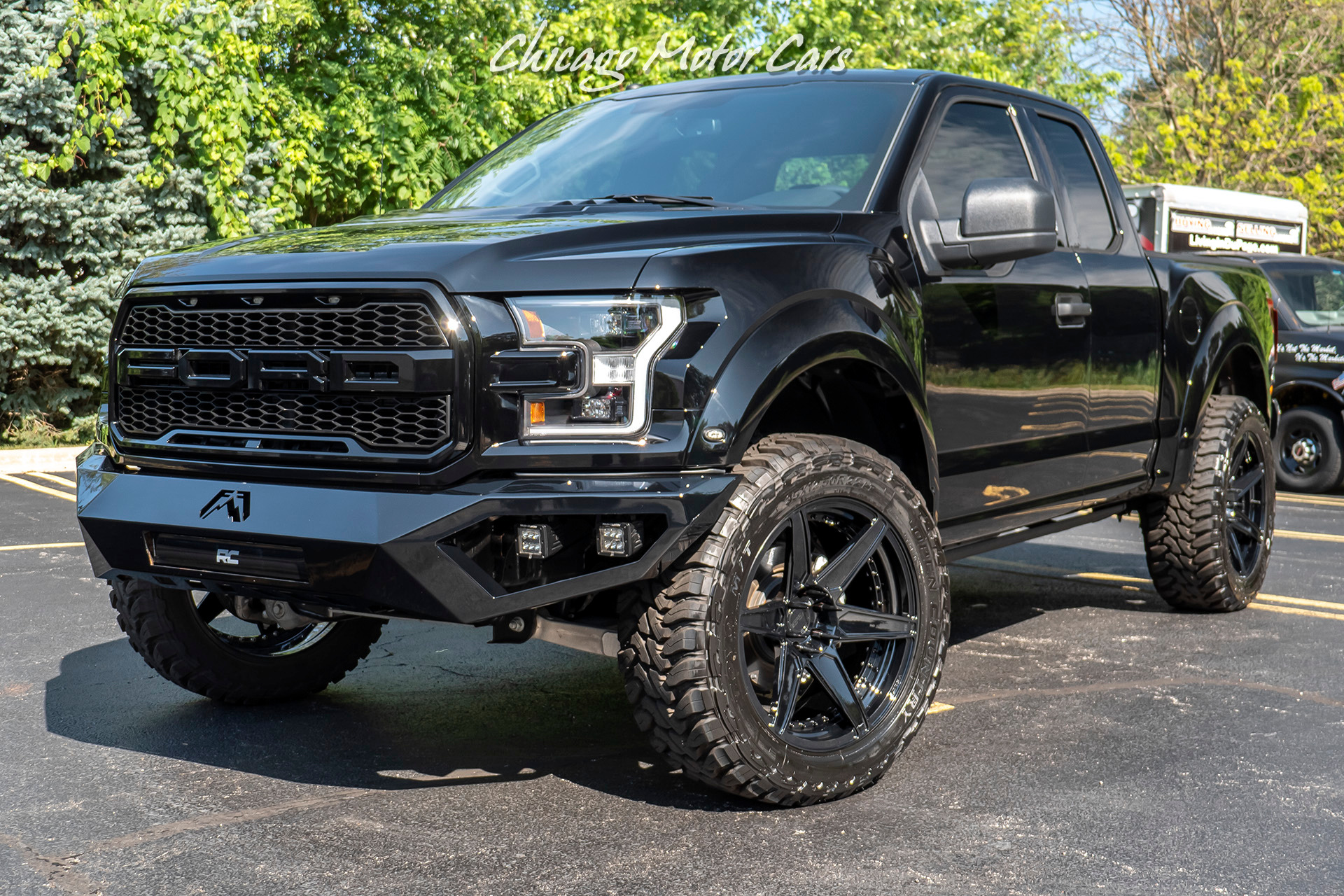 ford raptor black 4 door