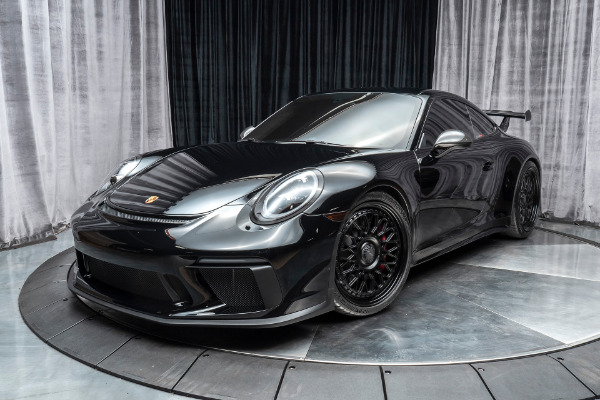 Used 2018 Porsche 911 GT3 Coupe 6-SPEED MANUAL! Only 1600 Miles UPGRADES! for sale Sold at Chicago Motor Cars in West Chicago IL 60185 2