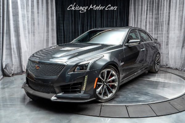 Used 2017 Cadillac CTS-V Sedan MSRP $102,935+ for sale Sold at Chicago Motor Cars in West Chicago IL 60185 2