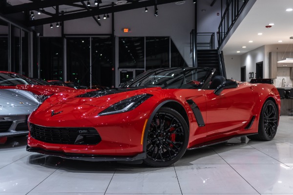 Used 2016 Chevrolet Corvette Z06 2LZ Convertible MSRP $96,970+ CARBON FLASH GROUND EFFECTS! for sale Sold at Chicago Motor Cars in West Chicago IL 60185 2