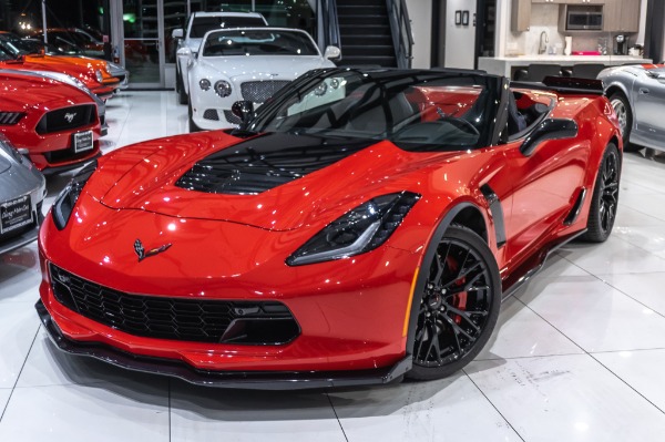 Used 2016 Chevrolet Corvette Z06 2LZ Convertible MSRP $96,970+ CARBON FLASH GROUND EFFECTS! for sale Sold at Chicago Motor Cars in West Chicago IL 60185 4