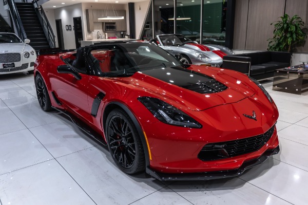 Used 2016 Chevrolet Corvette Z06 2LZ Convertible MSRP $96,970+ CARBON FLASH GROUND EFFECTS! for sale Sold at Chicago Motor Cars in West Chicago IL 60185 6