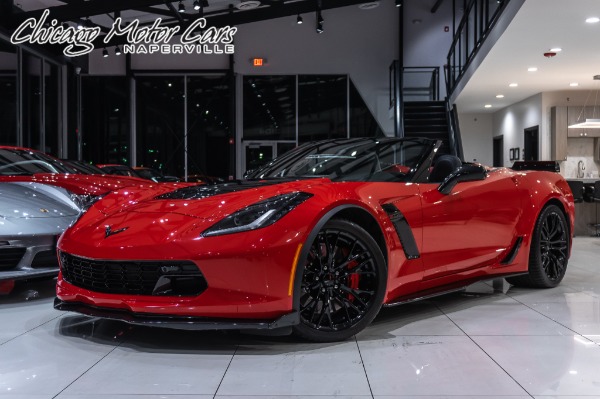 Used 2016 Chevrolet Corvette Z06 2LZ Convertible MSRP $96,970+ CARBON FLASH GROUND EFFECTS! for sale Sold at Chicago Motor Cars in West Chicago IL 60185 1