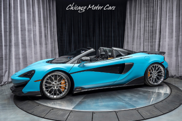 Used 2020 McLaren 600LT Spider MSRP $303k+ $35k in Upgrades! SENNA SEATS! DME TUNED! for sale Sold at Chicago Motor Cars in West Chicago IL 60185 2