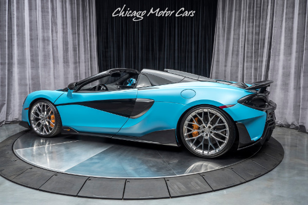 Used 2020 McLaren 600LT Spider MSRP $303k+ $35k in Upgrades! SENNA SEATS! DME TUNED! for sale Sold at Chicago Motor Cars in West Chicago IL 60185 5