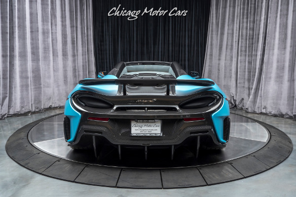 Used 2020 McLaren 600LT Spider MSRP $303k+ $35k in Upgrades! SENNA SEATS! DME TUNED! for sale Sold at Chicago Motor Cars in West Chicago IL 60185 6