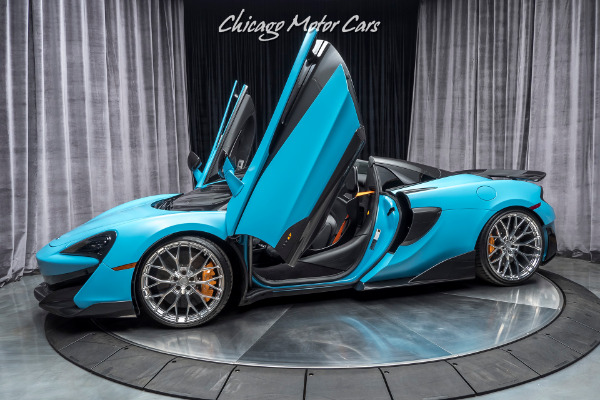 Used 2020 McLaren 600LT Spider MSRP $303k+ $35k in Upgrades! SENNA SEATS! DME TUNED! for sale Sold at Chicago Motor Cars in West Chicago IL 60185 1