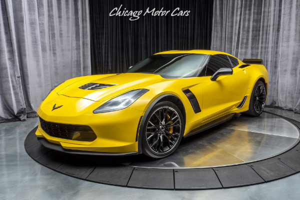 Used 2017 Chevrolet Corvette Z06 PROCHARGED Coupe Ceramic Brake Rotors 740 Wheel HP! for sale Sold at Chicago Motor Cars in West Chicago IL 60185 2