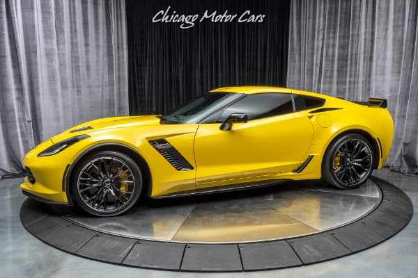 Used 2017 Chevrolet Corvette Z06 PROCHARGED Coupe Ceramic Brake Rotors 740 Wheel HP! for sale Sold at Chicago Motor Cars in West Chicago IL 60185 1