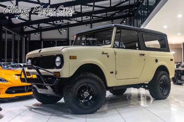 Used 1971 International Scout Removable Top SUV FRESH RESTORATION! for sale Sold at Chicago Motor Cars in West Chicago IL 60185 1