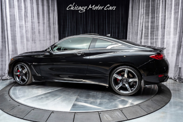 Used 2019 INFINITI Q60 Red Sport 400 AWD Coupe MSRP $69,200 LOADED! for sale Sold at Chicago Motor Cars in West Chicago IL 60185 3
