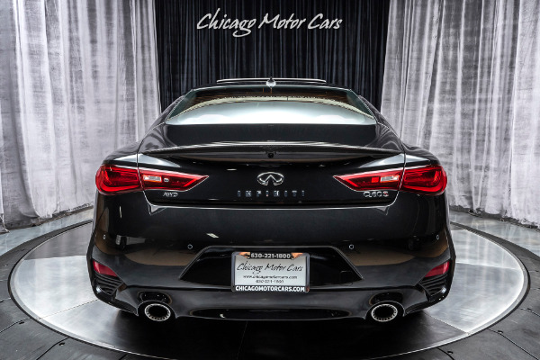 Used 2019 INFINITI Q60 Red Sport 400 AWD Coupe MSRP $69,200 LOADED! for sale Sold at Chicago Motor Cars in West Chicago IL 60185 4