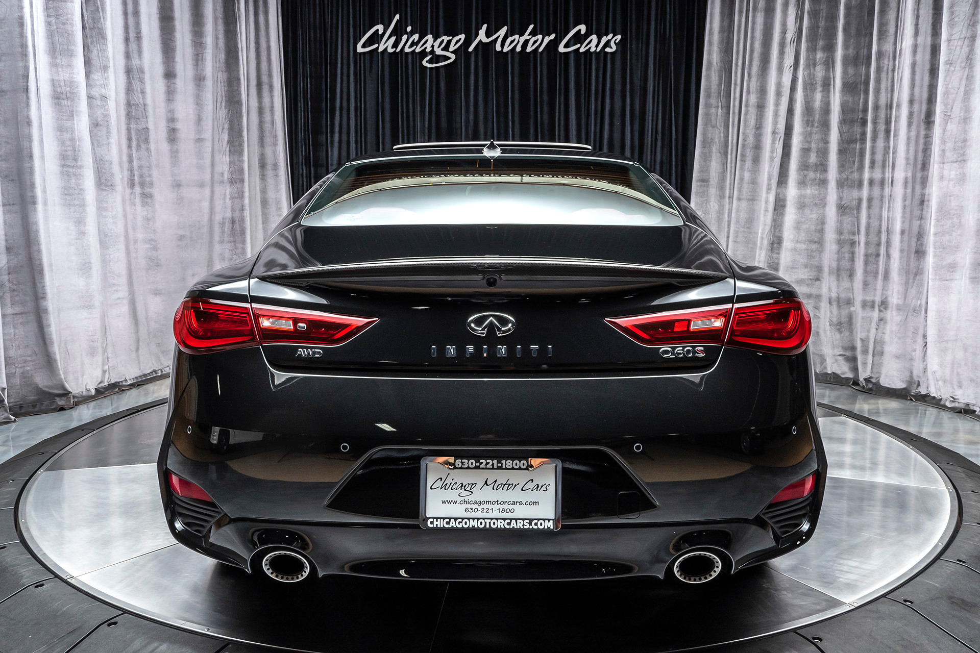 Used 2019 INFINITI Q60 Red Sport 400 AWD Coupe MSRP $69,200 LOADED! For