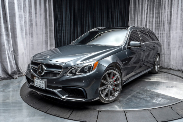 Used 2016 Mercedes-Benz E63 S AMG 4-MATIC Wagon DRIVER ASSISTANCE PACK! for sale Sold at Chicago Motor Cars in West Chicago IL 60185 2