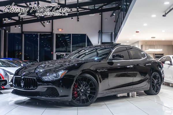 Used 2014 Maserati Ghibli S Q4 Sedan PREMIUM PACKAGE! for sale Sold at Chicago Motor Cars in West Chicago IL 60185 1