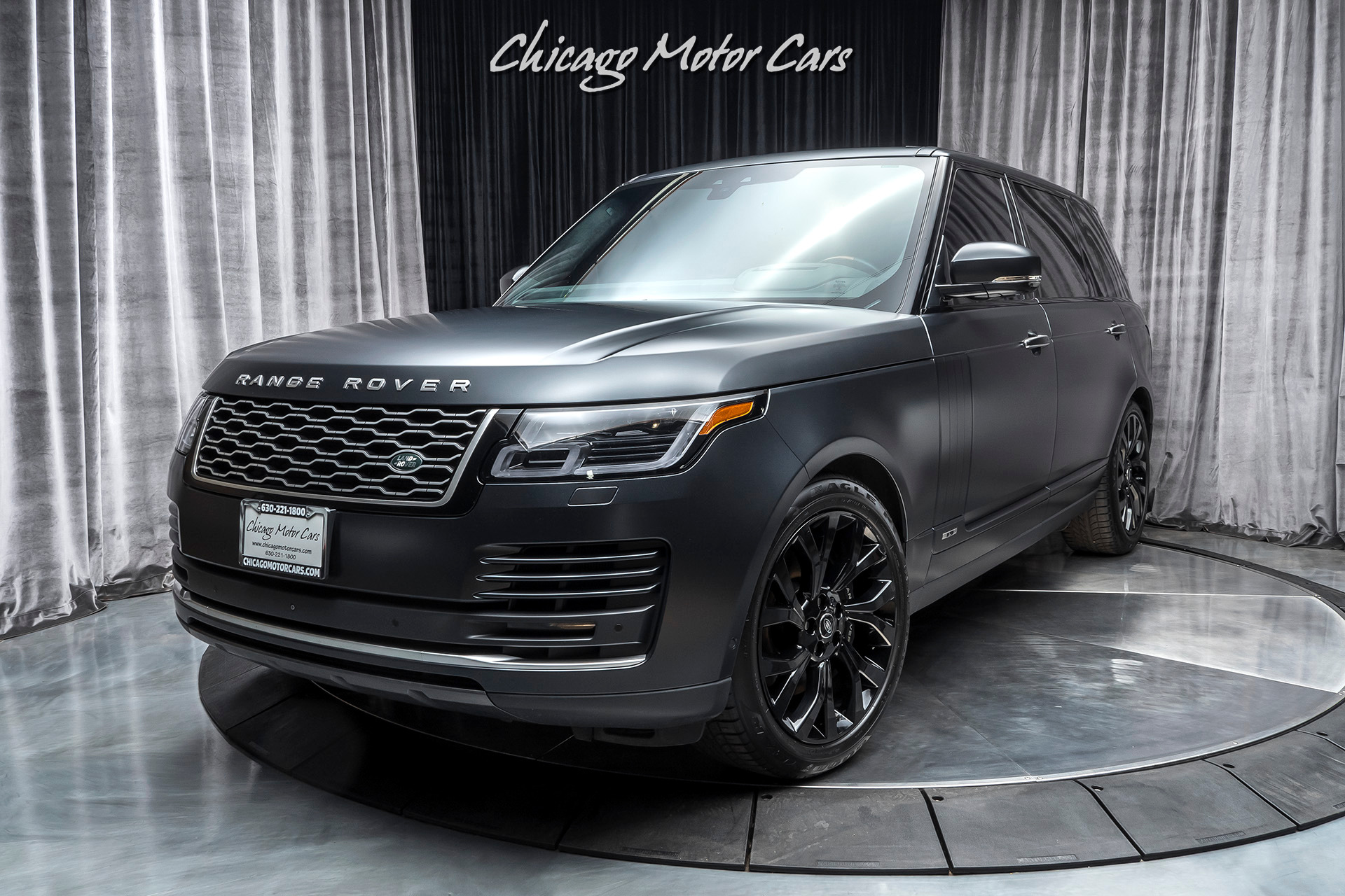 Used-2019-Land-Rover-Range-Rover-Autobiography-LWB-RARE-Matte-Black-REAR-SEAT-ENTERTAINMENT