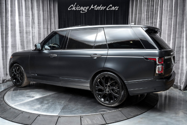 Used 2019 Land Rover Range Rover Autobiography LWB RARE Matte Black! REAR SEAT ENTERTAINMENT! for sale Sold at Chicago Motor Cars in West Chicago IL 60185 3