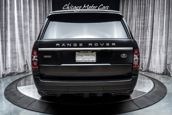 Used 2019 Land Rover Range Rover Autobiography LWB RARE Matte Black! REAR SEAT ENTERTAINMENT! for sale Sold at Chicago Motor Cars in West Chicago IL 60185 4