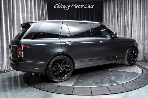 Used 2019 Land Rover Range Rover Autobiography LWB RARE Matte Black! REAR SEAT ENTERTAINMENT! for sale Sold at Chicago Motor Cars in West Chicago IL 60185 5