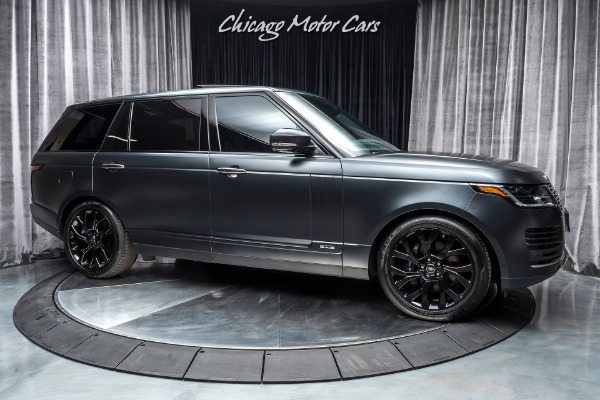 Used 2019 Land Rover Range Rover Autobiography LWB RARE Matte Black! REAR SEAT ENTERTAINMENT! for sale Sold at Chicago Motor Cars in West Chicago IL 60185 6
