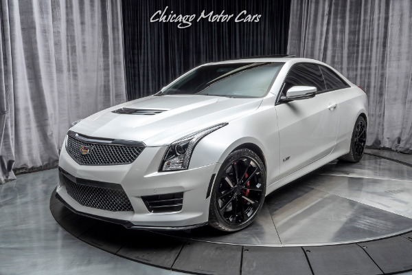 Used 2016 Cadillac ATS-V Coupe 600 HORSEPOWER! 6-Speed Manual! ONE OWNER! for sale Sold at Chicago Motor Cars in West Chicago IL 60185 2