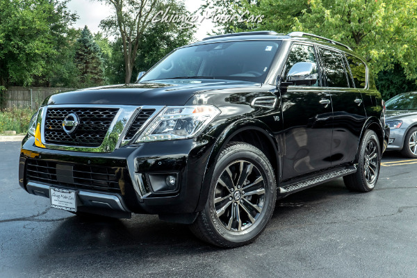 Used 2019 Nissan Armada Platinum 4WD SUV MSRP $65k+ REAR TV & ENTERTAINMENT! for sale Sold at Chicago Motor Cars in West Chicago IL 60185 2
