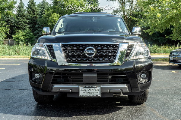 Used 2019 Nissan Armada Platinum 4WD SUV MSRP $65k+ REAR TV & ENTERTAINMENT! for sale Sold at Chicago Motor Cars in West Chicago IL 60185 3