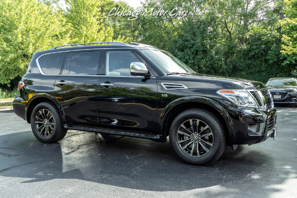Used 2019 Nissan Armada Platinum 4WD SUV MSRP $65k+ REAR TV & ENTERTAINMENT! for sale Sold at Chicago Motor Cars in West Chicago IL 60185 4