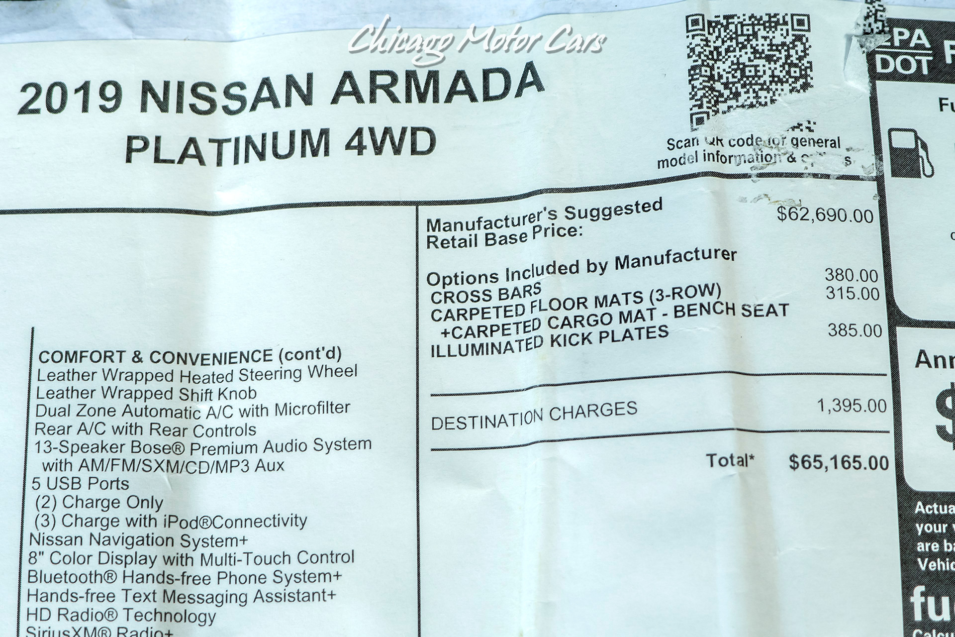Used-2019-Nissan-Armada-Platinum-4WD-SUV-MSRP-65k-REAR-TV---ENTERTAINMENT