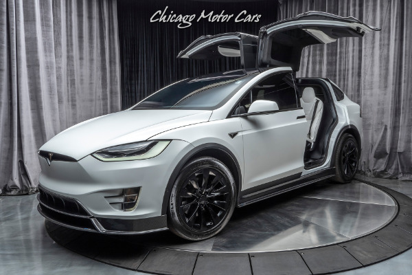 Used 2016 Tesla Model X 90D SUV LOADED + CARBON FIBER UPGRADES! for sale Sold at Chicago Motor Cars in West Chicago IL 60185 4