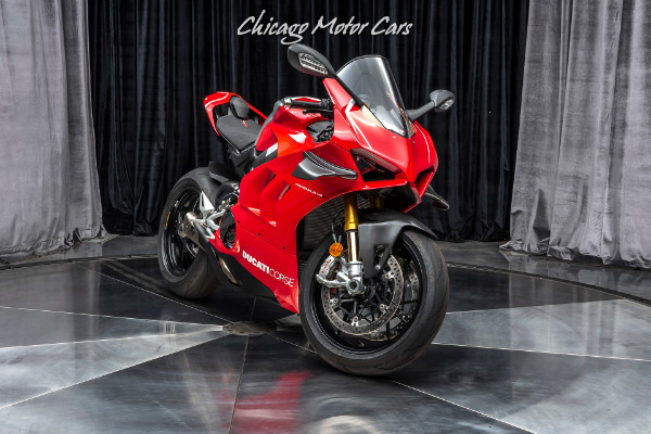 Used 2019 Ducati Panigale V4 R Motorcycle WITH RACING KIT! 234 HP! $47K+ INVESTED for sale Sold at Chicago Motor Cars in West Chicago IL 60185 1
