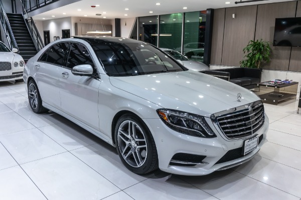 Used 2015 Mercedes-Benz S550 4-Matic Sedan SPORT PACKAGE Only 26k Miles! for sale Sold at Chicago Motor Cars in West Chicago IL 60185 5