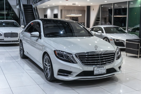 Used 2015 Mercedes-Benz S550 4-Matic Sedan SPORT PACKAGE Only 26k Miles! for sale Sold at Chicago Motor Cars in West Chicago IL 60185 6