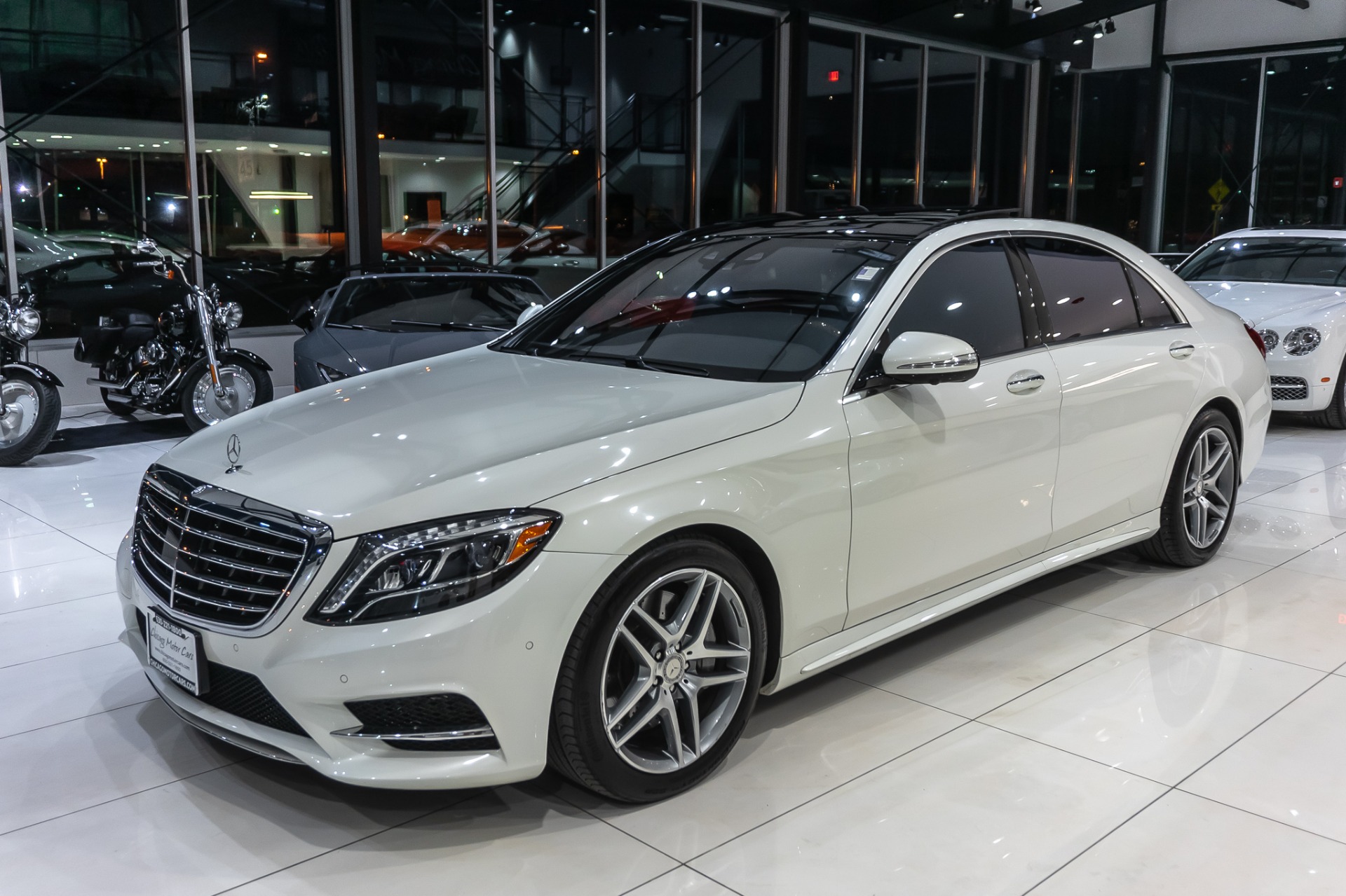 Used 2015 Mercedes Benz S550 4 Matic Sedan Sport Package Only 26k Miles For Sale Special Pricing Chicago Motor Cars Stock 15626d
