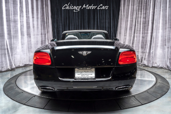 Used 2012 Bentley Continental GTC Convertible MULLINER PACKAGE! Triple Black! for sale Sold at Chicago Motor Cars in West Chicago IL 60185 4