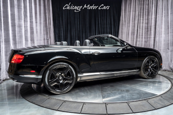 Used 2012 Bentley Continental GTC Convertible MULLINER PACKAGE! Triple Black! for sale Sold at Chicago Motor Cars in West Chicago IL 60185 5